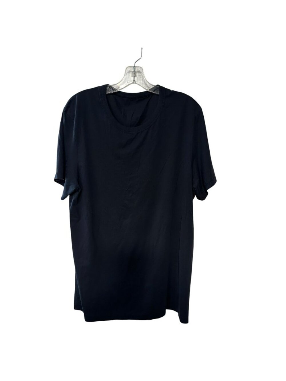 Lululemon T-Shirt Men's Navy Blue Crew Neck Short Sleeve Shirt Athletic Medium